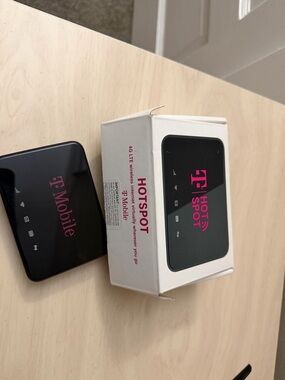 T-Mobile HotSpot Portable Wi‑Fi Router - Black